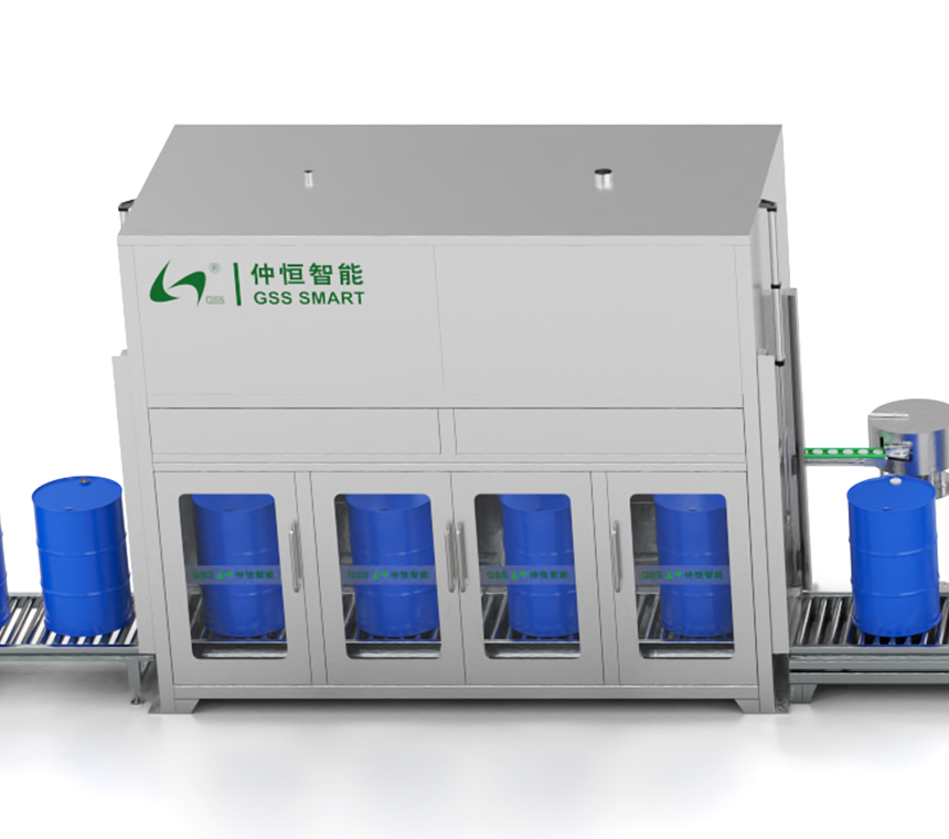 200L全自動(dòng)開灌旋灌裝線(雙工位)